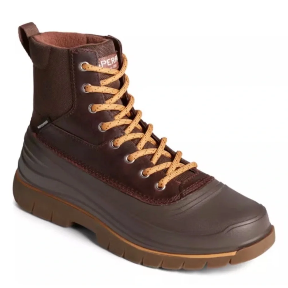 Sperry Cannon Men’s Waterproof Laceup Winter Boots Size 7 NWOT